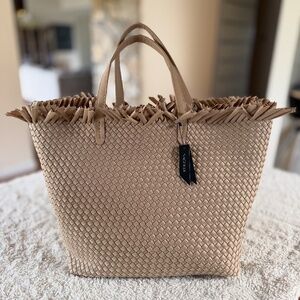 Naghedi Havana Large Tote – Camel